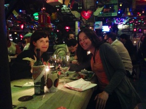 Lisa y Laurie a Andres Carne de Res